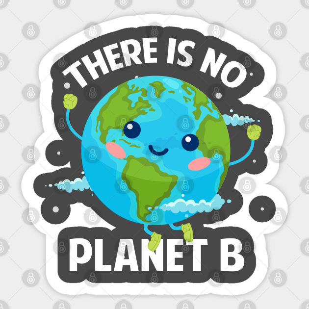 There is no planet b there is no planet b sticker teepublic